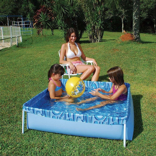 Piscina Armação Retangular 400 Litros Mor 1000