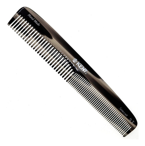 Peine De Púas Finas Y Anchas Kent 9t Graphite Detangler Qh