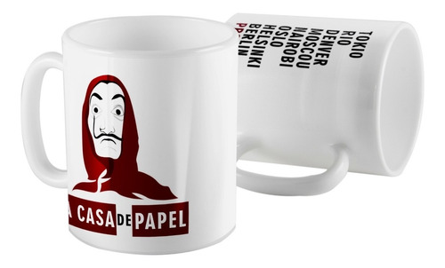  Taza  Ceramica La Casa De Papel Varios Modelos