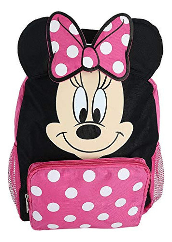 Mochila Escolar Minnie Mouse Big Face 12