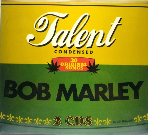 2 Cd Bob Marley (talent 30 Original Songs) Cerrado