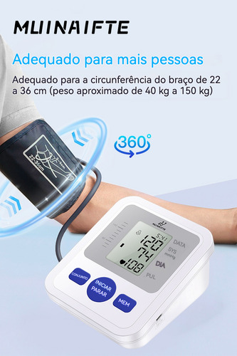 Esfigmomanometro Aparelho De Pressao Aparelho De Pressao Digital Aparelho De Pressao Digital Braço Muinaifte Hc10001