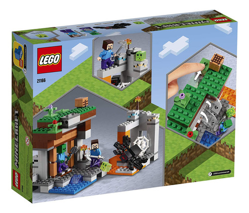 Lego Minecraft The Abandoned Mine 21166 - Juego De Batalla D