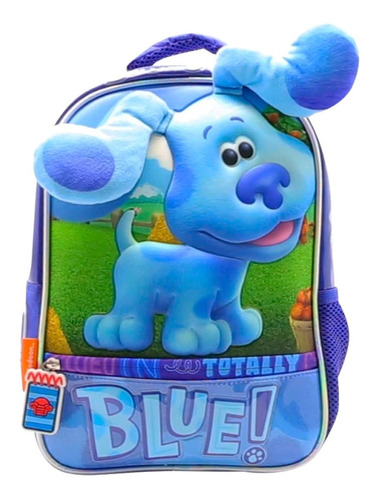 Mochila Espalda Jardin 12´´ Pistas De Blue C/ Orejas Bl005