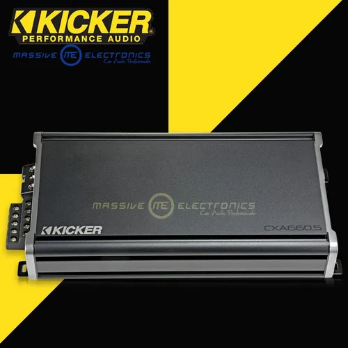 Amplificador Kicker Cxa660.5 1320w Max 660w Rms 5 Canales Amplificador Kicker Cxa660.5 1320w Max 660w Rms 5 Canales