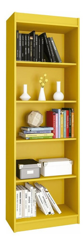 Estante Organizadora 57cm Multimóveis Cr25251 Cor Amarelo Rústico