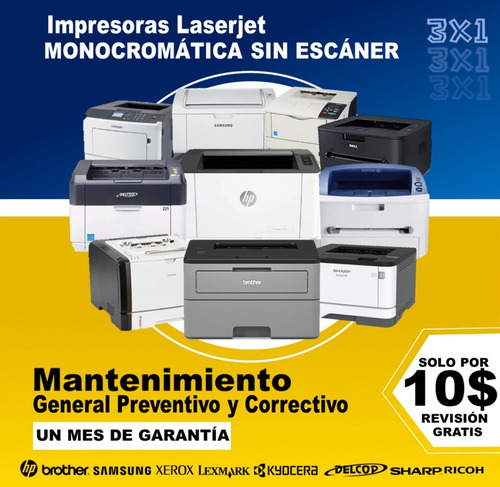 Imagen 3 de 10 de Servicio Tecnico De Impresoras Y Fotocopiadoras