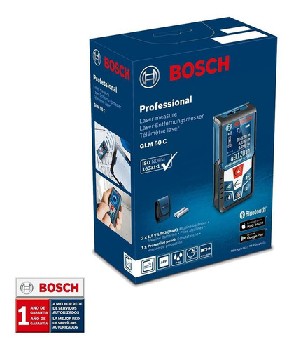 Imagen 7 de 11 de Medidor De Distancia Laser 50m Bosch Glm 50 C