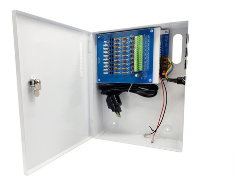 Fuente De Poder Rsrva Cctv 12v 20a 18ch Vv-dc121820b