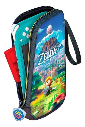 Estuche Nintendo Switch Lite - Zelda Links Awakening - Color Negro