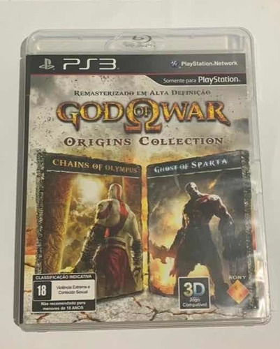 God Of War Origins Collection Playstation 3 Jogo Ps3 Game (Recondicionado)