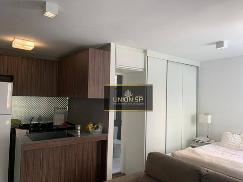 Studio Com 1 Dormitório À Venda, 35 M² Por R$ 477.000,00 - Campo Belo - São Paulo/sp - St1057