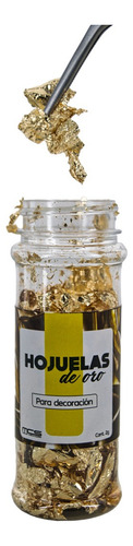 Hojuelas De Oro, Bote De 2g Para Decoración