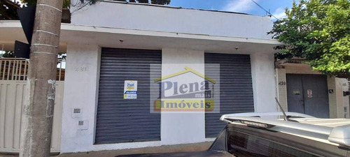 Imagem 1 de 8 de Salão Para Alugar Com Sala E 105 M²- Centro - Sumaré/sp - Sl0767