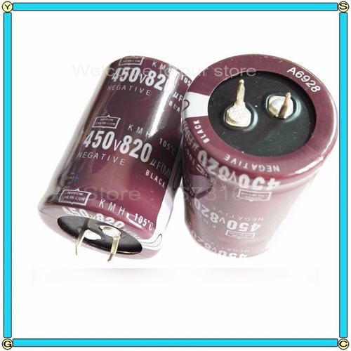 Capacitor Electrolitico 480v 850microf Alta Temperatura