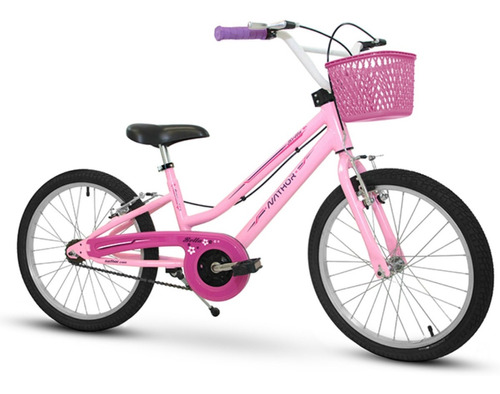 Bicicleta Infantil Nathor Aro20 Menina Bella 