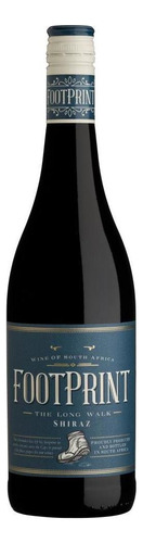 Vinho Sulafricano Tinto Footprint Shiraz Garrafa 750ml