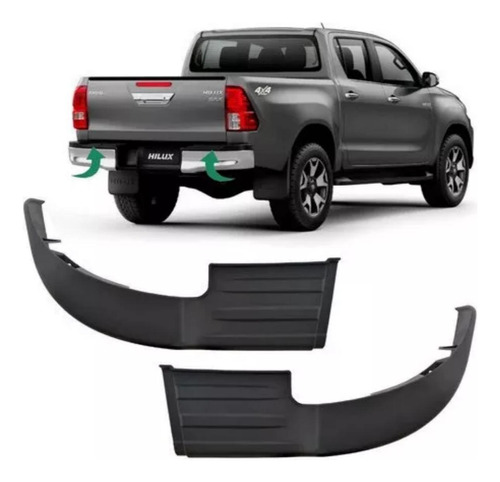 Ponteira Pisante Traseiro Hilux Srv 2016 2017 2018 19 20 Par