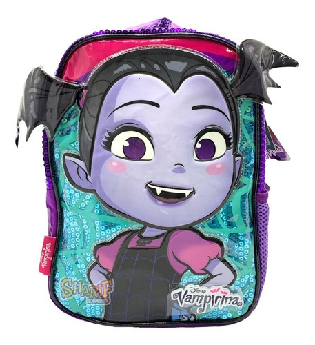 Mochila Espalda Vampirina 12p Cresko - Sharif Express 027