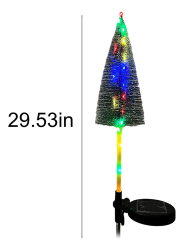 Lámpara Solar Para Árbol De Navidad P Outdoor, Funciona Con