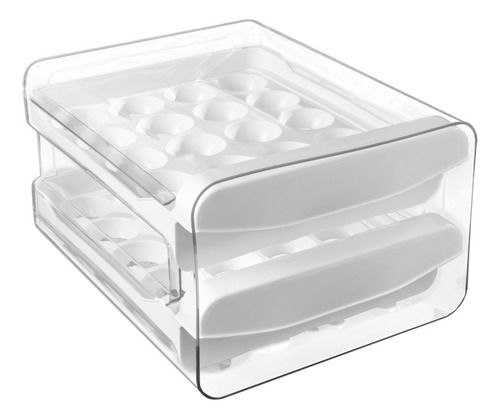 Organizador Gaveteiro Duplo Para Ovos - 40 Unidades