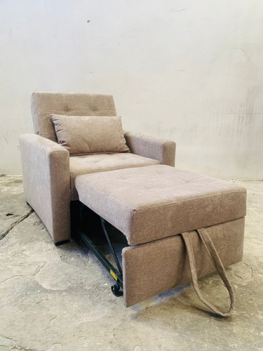 Imagen 6 de 10 de Sofá Cama Individual Sillon Cama Plegable