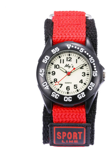 Jewtme Ninos Ninos Correa De Nylon Luminoso Relojes Deportes