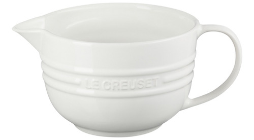 Bowl De Preparo Le Creuset 2l Em Ceramica Utensilio Cozinha Cor Branco
