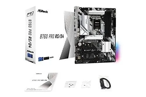 Placa Madre Asrock B760 Pro Rs/d4, Compatible Con Intel 12t
