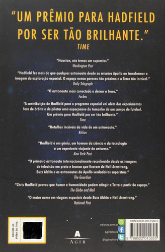 Guia De Um Astronauta Para Viver Bem Na Terra Chris Hadfield