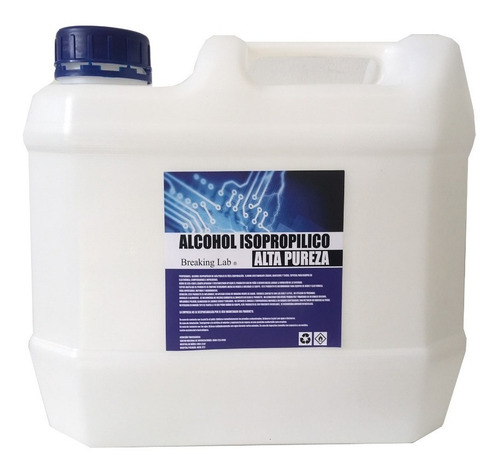 Alcohol Isopropilico X 5 Litros (5000cc) Alta Pureza