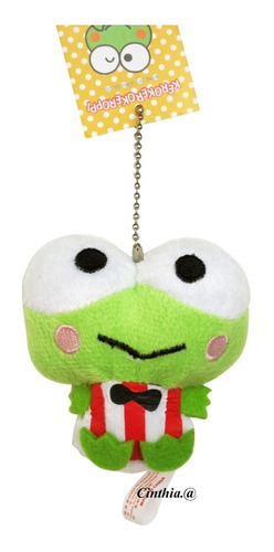 Chaveiro Mini Pelucia Keroppi Sapinho - Pingente Orig Sanrio