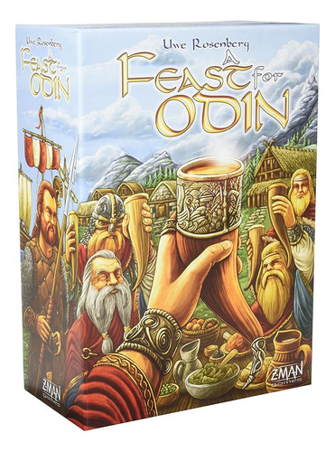 A Feast For Odin Juego De Mesa (4 Jugadores).
