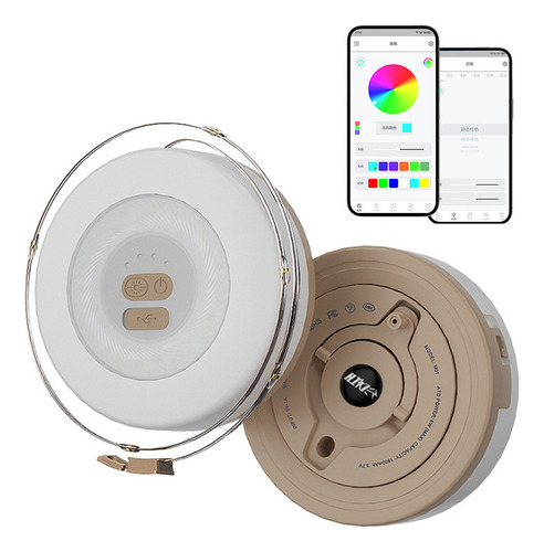 Luz De Cadena Impermeable Multifuncional Portátil De App