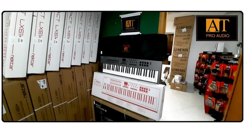 Imagem 9 de 10 de Bag Acolchoado Teclado Controlador Nektar Lx61 + At Proaudio