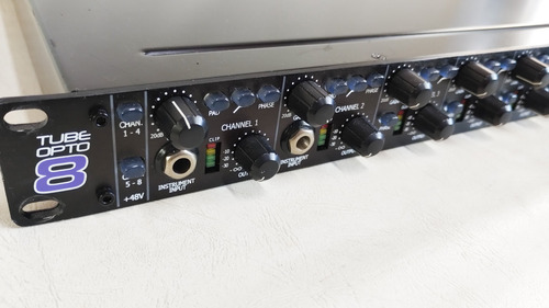 Preamplificador Valvular Art Tubeopto8 8 Canales Adat (Usado)