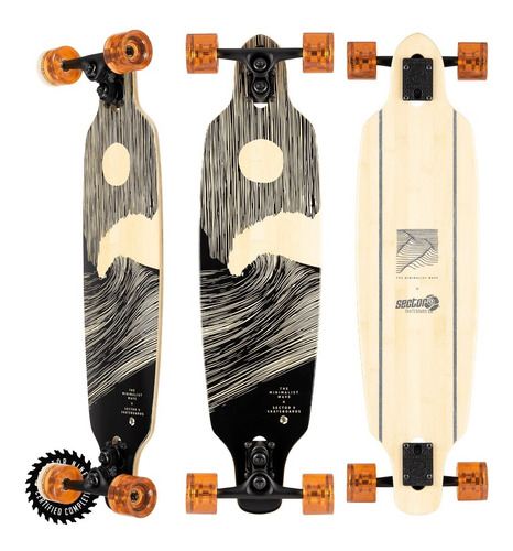 Imagen 1 de 5 de Longboard Sector 9 Shoots 33.5