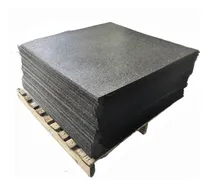 Comprar Set X10 Piso De Caucho Reciclado Gimnasios Crossfit 1x1x14mm