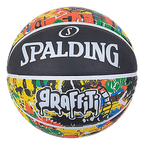 Pelota Basquet Spalding Graffiti Nba N° 7 Caucho