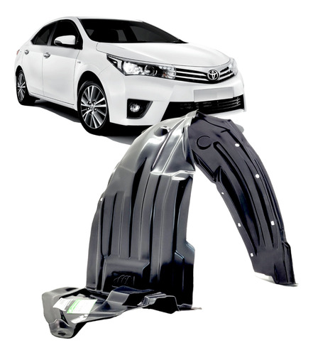 Parabarro Dianteiro Toyota Corolla 2014 A 2018 Lado  Direito