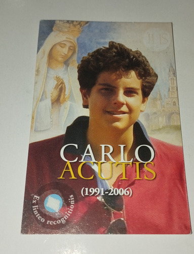 Reliquia Do Beato Carlos Acutis (Usado)