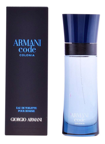 Perfume Masculino Giorgio Armani Code Colonia Edt 75ml