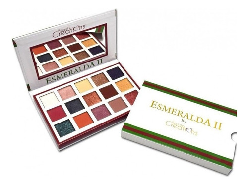 Sombra De Ojos Beauty C. Esmeralda Color Esmeralda Ii