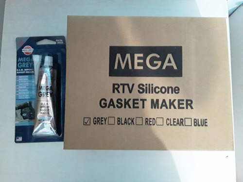 Caja De Silicon Gris Mega Grey 12 Undades 85 Gramos