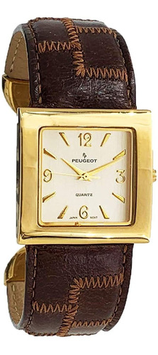 Reloj Mujer Pp Peuge 456br Cuarzo Pulso Marrón Just Watches