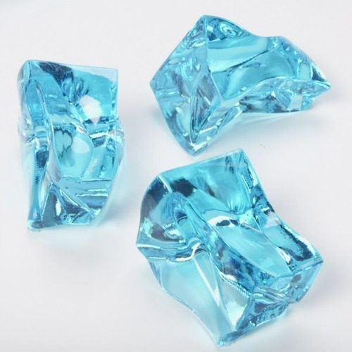 Imagen 2 de 7 de Gemas Diamante 3 Packs X32u En Blíster Opción 3 Colores Decó