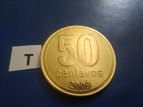 Monedas De 50.centavitos.2009 República Argentina 