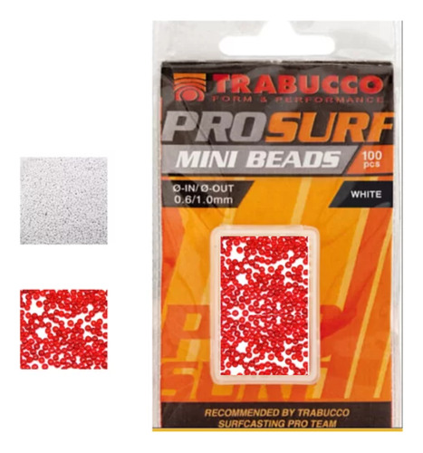 Mini Beads Pro Surf Trabucco Competition - 2.0mm 100pçs