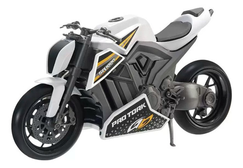 Moto De Corrida De Brinquedo Com Pneu De Borracha Sortido