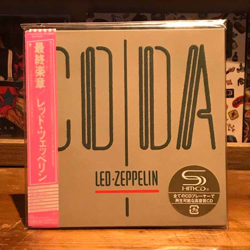 Led Zeppelin  Coda  Mini Lp Sleeve Shm Cd 